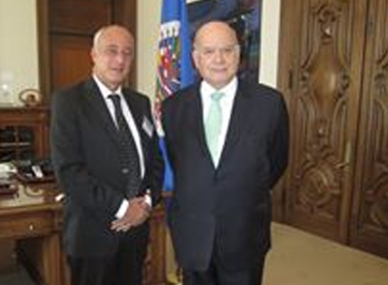 Daniel Berliner y José Miguel Insulza