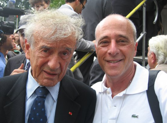 Daniel Berliner y Elie Wiesel